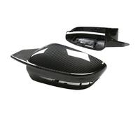 Para Serie 2 3 4 5 6 7 8 Series G20 G22 G30 G32 G11 G12 G15 M3/4 Cubierta De Espejo Retrovisor De Fibra De Carbono Seca Real, Volante A La Izquierda FIXCOR
