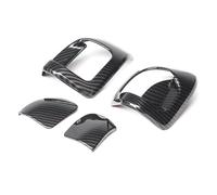Para Serie 2 Para F22 Para F23 2014-2019 Versión Puerta ABS Cubierta Interruptor Palanca Asiento Delantero Coche Decorativa Accesorios Coche Interior(A-Carbon Fiber)