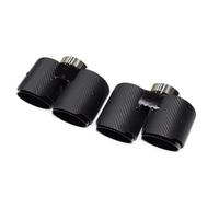 para Serie 3 330i 330e 330d G20 G21 2020-2025 Silenciador De Tubo De Escape De Fibra De Carbono. Garganta Cola Coche(Carbon Fiber 1)