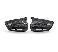 Para Serie 3 4 5 7 8 G20 G21 G28 G11 G12 G14 G15 G16 G30 G31 G38 G22 Embellecedor La Cubierta Del Espejo Retrovisor Lateral Exterior Automóvil FIXCOR(Forged Carbon Look)