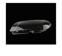 para Serie 3 E46 2 Puertas LCI 325 330 para Coupé 2003-2006 Cubierta De Lente De Faro Delantero Coche Carcasa De Faro Transparente Pantalla Lámpara Lente Faro(1 Piece Right)