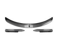 para Serie 3 E90 E91 2005-2008 Spoilers del Labio Delantero Parachoques Coche Alerones Parachoques Delantero Coche(Aspecto de Carbono AB)