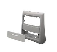 Para Serie 3 E90 E91 2005-2012 Consola Central Trasera Aire Acondicionado Rejilla Ventilación Marco Exterior Cenicero Panel Cubierta Embellecedor Coche Ventilación Salida Aire(Model D Gray)