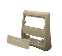 Para Serie 3 E90 E91 2005-2012 Panel Embellecedor De La Cubierta Del Ventilación Aire Acondicionado Consola Central Trasera Coche Rejilla De Aire(Model D Beige)