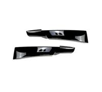 para Serie 3 E90 E91 LCI para M-Sport 2009-2012 Kit Carrocería Divisor De Parachoques Delantero Difusor Alerón Protector De Parachoques(Gloss Black Splitter)