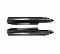para Serie 3 E90 E91 para M-Tech 4 Puertas 320i 330i 2005-2008 Alerón Divisor De Parachoques Delantero Alerón Delantero para Coche(Carbon Look)