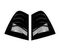 Para Serie 3 F30 318i 320i 325i 330i 2013-2019 Cubierta Embellecedora Persiana Ventana Lateral Trasera Coche Alerón Ventana Triangular Trasera(Glossy black)