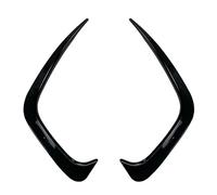 para Serie 3 G20 G28 para M-Sport 318i 320i 325i 330i 2019-2022 Parachoques Trasero Canard Splitter Aleta Cubierta Alerón Lateral HGMGFYCX(Gloss Black)