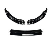 para Serie 3 para M3 F80 Serie 4 para M4 F82 F83 2015-2020 Divisor Parachoques Delantero Difusor Labios Kit Carrocería Protector Alerón Accesorios Alerón Parachoques Delantero(Glossy Black Set)