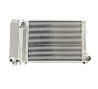 Para Serie 3 Y 5 E30 E34 E36 1989-2001 Radiador De Aluminio Completo 17111712982 2 Filas Transmisión Manual MT