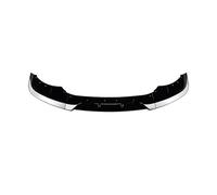 para Serie 5 F10 F11 LCI 2015-2017 Kit De Carrocería De Parachoques Delantero Alerón Divisor Parachoques Labio Canard Pieza Divisora(Gloss Black)
