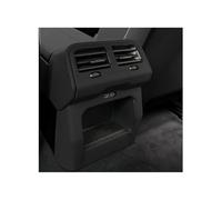 Para Serie 5 G60 I5 2024 Pegatinas Salida Aire Acondicionado Trasera Cubierta Protectora Ventilación Decoración Interiores(Black)