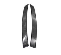 Para Serie 5 Para M5 2004-2006 E60 E61 Interior Coche Puerta Trasera Delantera Izquierda Cubierta Manija Derecha Manija Puerta Interior Coche(Carbon-Front 2pcs)