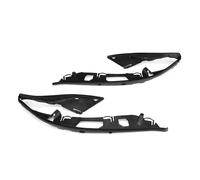 para Serie 5 para M5 E60 E61 525i 530i 545i 550i 2003-2010 1 Par De Cubiertas Lentes Faros Delanteros Carcasa De Faro Pantalla Transparente Delantero Faros Pantalla Cristal(Pair Headlight Strip)