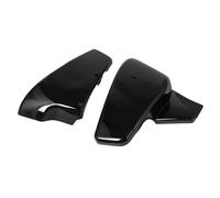 para Shadow para VLX 600 para VT600C para VT600CD para Deluxe 1999-2008 2X Cubierta Lateral De Batería De Plástico ABS Negro Placa Deslizamiento Motocicleta(Black)