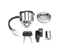 Para Shadow Vlx VT 400 600 750 Fácil De Instalar Interruptor Encendido Motocicleta Tapa Combustible Juego Llaves Reemplaza Bobina de Encendido