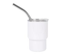 Para Shots - Chupiteros Sublimables 90ml Con Pajita - Botellas De Acero Inoxidable Para Bebidas Y Cócteles + Regalos Originales Para Bodas Y Eventos