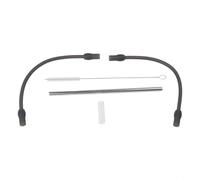 Para Siemens para máquina de café EQ6, kit de repuesto de manguera de espumador de leche - Tubo de espuma de máquina espresso compatible con la serie EQ6 para vapor de leche fiable y (set 2)