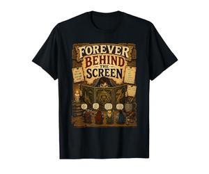 para Siempre Detras De La Pantalla Game Master Preparacion Camiseta