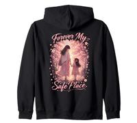 para Siempre Mi Lugar Seguro Familia Amor Sudadera con Capucha