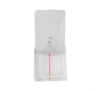 Para sierra de mesa deslizante, deflector de lupa para una mejor percepción de línea de regla e interpretación de escala de máquina de bandas de bordes (25,5 mm, 1 agujero)