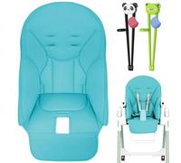 para silla de bebé - para silla alta para bebé | PU Leather High Chair Covers | para silla de bebé | Asiento acolchado para niños