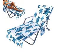 para silla de descanso de microfibra de secado rápido y absorbente de | Toalla para piscina, tumbona, para patio, jardín, hotel, tomar el sol, verano, terraza al aire libre