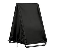 para silla de exterior - Tela Oxford resistente, protección elástica para asiento con cordón, resistente a la intemperie | Práctica cubierta para muebles de patio para jardín, balcón, exterior y