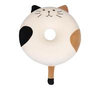 Para Silla De Gato Donut: Esponjoso, Accesorio Para El Hogar Con Lavable, Soporte Con Motivo De Gato Juguetón, Elemento De Comodidad Que Ahorra Espacio Con Acolchado