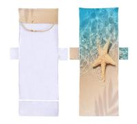 para silla de playa, con bolsillo de microfibra de secado rápido, 83 x 29 pulgadas, para silla de playa y piscina al aire libre, para viajes, patio, picnic, spa, hotel, tomar el sol