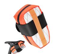 para sillín de Bicicleta, Mochila Impermeable para Ciclismo, Almacenamiento Compacto Debajo del Asiento, Ligera y Resistente para Bicicletas de montaña, fácil instalación, Almacenamiento c