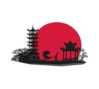 Para Siluetas De Paisaje, Calcomanías De Coches, Pegatinas De Motos, Tapaderos, Arañazos De Cubierta