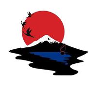 Para Siluetas De Paisaje, Calcomanías De Coches, Pegatinas De Motos, Tapaderos, Arañazos De Cubierta