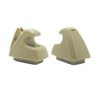 Para Silverado 1500 Para Tahoe Para GMC Sierra 1500 Para Yukon 2007-2013 Clips Para Visera (2 Unidades) OE# 95994975(Beige)