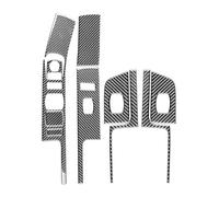 Para Silverado Para Sirrra 1500 14-18 Botón Interruptor Control Elevación Coche Fibra Carbono Embellecedor Panel Ventana LHD Mando Botonera Elevalunas