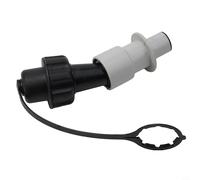 Para sistema de llenado de aceite de cadena de motosierra 0000 890 5004, adaptador de recambio de plástico sin fugas con indicador de nivel para una lubricación precisa, como se muestra