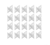 Para sistema de nivelación de azulejos, 100 clips espaciadores para baño, cocina, suelo, pared, 1 mm, 2 mm, 3 mm de grosor, diseño de plástico antideslizante (100 piezas de 1 mm)