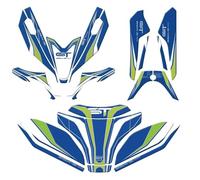 para Sistema De Protección Gel 3D para Motocicleta para Suzuki GSX S1000GT GSX-S1000GT 2022-2023-2024, Kit Completo Calcomanías para Carenado