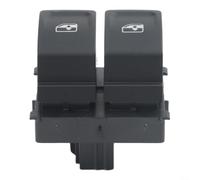 Para Skoda Electric Main Power Window Switch 6V0959858A para modelos 2014-2021, construcción de plástico negro para una fácil instalación y funcionamiento fiable