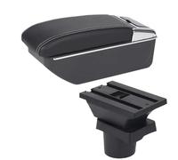 Para Skoda Para Citigo Para VW UP Para Seat Para Mii Caja Reposabrazos Caja Almacenamiento Del Reposabrazos Refuerzo Del Brazo Elevación Reposabrazos Central Coche(D3 Black white NoUSB)