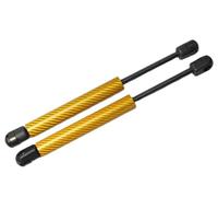 Para Skoda Para Fabia Mk4 2021 2022 2023 2024 Capó Delantero Modificar Varilla Pistón Soporte Elevación Por Resorte Resortes Amortiguador Amortiguador Gas Capó(Yellow carbon fiber)