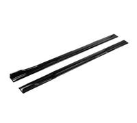para Skoda para Octavia 2015 2016 2017 2018 2019 8 Piezas 2,2 M Coche Divisor Aleta Lateral Parachoques Labio Faldones Laterales
