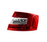 para Skoda para Octavia 2015-2017 Carcasa Luz Advertencia Freno del Automóvil Conjunto De Luz Trasera Cubierta De La Luz Trasera Luz Trasera Piloto Trasero(Only Right)