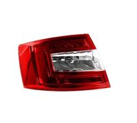 para Skoda para Octavia 2015-2017 Carcasa Luz Advertencia Freno del Automóvil Conjunto De Luz Trasera Cubierta De La Luz Trasera Luz Trasera Piloto Trasero(Only Left)
