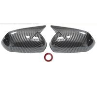 Para Skoda Para Octavia MK2 A5 2004-2008 Adhesivo Para Coche Cubierta Espejo Retrovisor Lateral Tapa Aleta Embellecedor Carcasa Puerta Exterior Tapa Espejo Retroviso(Carbon fiber pattern)