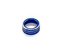 Para Skoda Para Octavia Para Rapid Para Kamik Para Kodiaq Para Kolok Embellecedor Anillo Decorativo Pomo Ajuste Espejo Retrovisor(Blue)