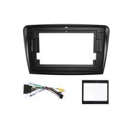 para Skoda para Superb 2009-2013 10 Pulgadas Coche Radio Marco Kit Estéreo Panel Montaje Bisel Consola Central Soporte Fasia(Juegos completos)