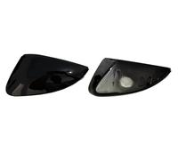 Para Skoda Para Superb 2016 2017 2018 Carcasa Protectora De Espejo De Marcha Atrás De Coche Negro Brillante Tipo Hebilla Repuesto Tapa Espejo Retroviso(Bright Black)