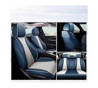 Para Skoda Para Superb 3 2 Para Karoq Para Yeti Para Octavia A5 A7 Para Rapid Para Kodiaq Fundas Asiento Automóvil Fundas Asientos vehículos(Full Set-Blue white)