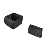 Para Skoda Rapid NH/NK 2012-2019, Organizador 2 en 1, Respaldo | Caja Plegable Asiento, Soporte Lumbar Coche, Ahorro Espacio, Almacenamiento Interior, Capacidad Extra, Material Resistente